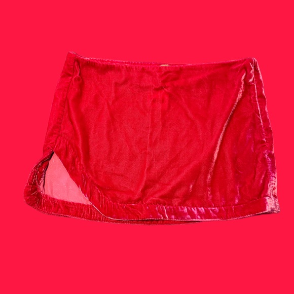 FP Movement Annalise Velvet Mini Skirt - Picture 1 of 1